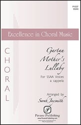 Gartan Mother's Lullaby SSAA choral sheet music cover